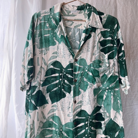 Retro Oversized Hawaiian Aloha shirt - Picture 3 of 3